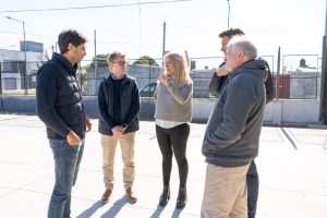 Lee más sobre el artículo El Intendente Santiago Passaglia recorrió obras en el Hogar El Amanecer