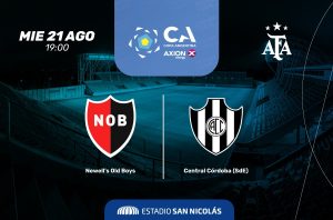 Lee más sobre el artículo Copa Argentina: juegan en el Estadio San Nicolás Newell’s y Central Córdoba de Santiago del Estero
