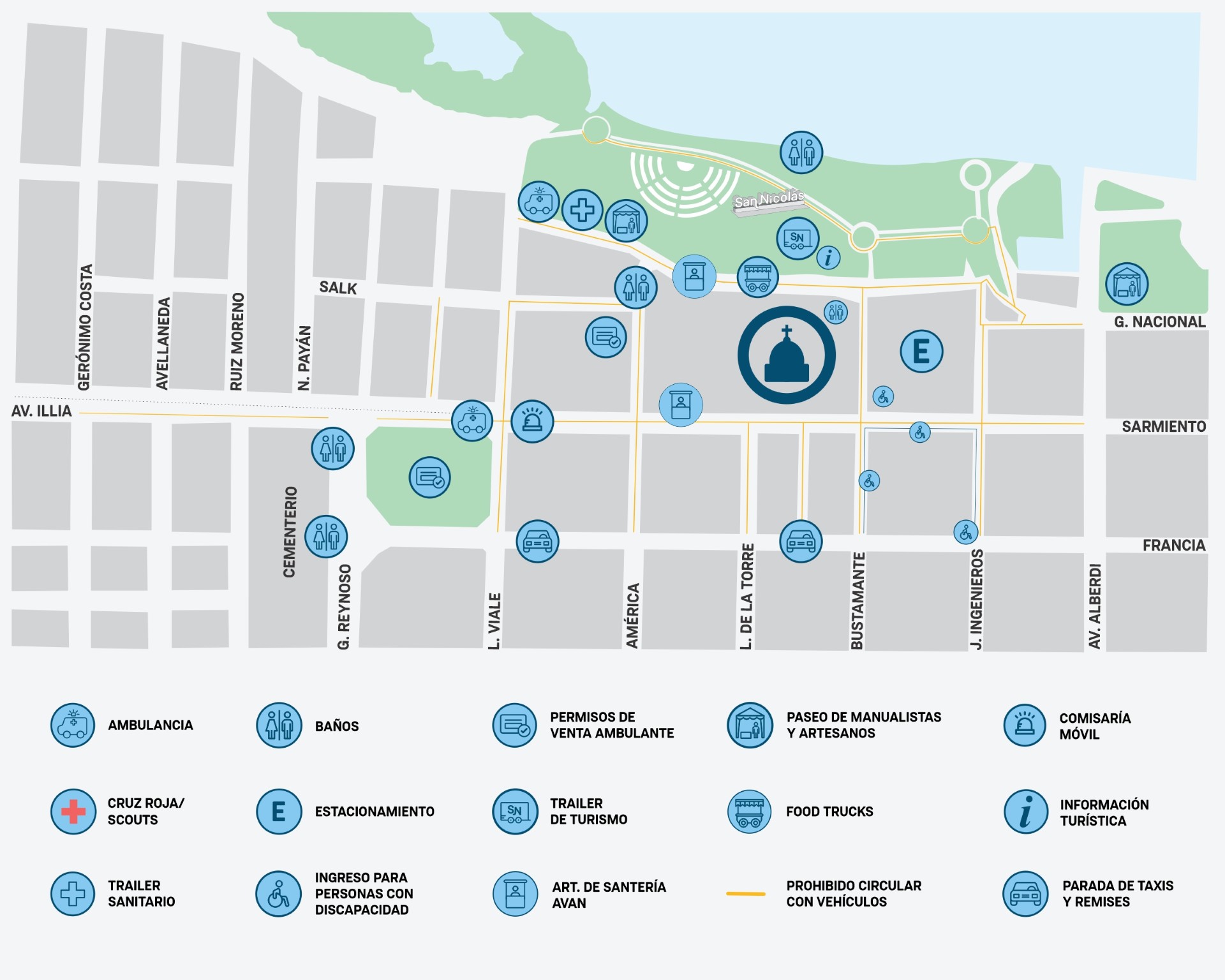 Lee más sobre el artículo Reordenan el tránsito vehicular por la celebración mariana