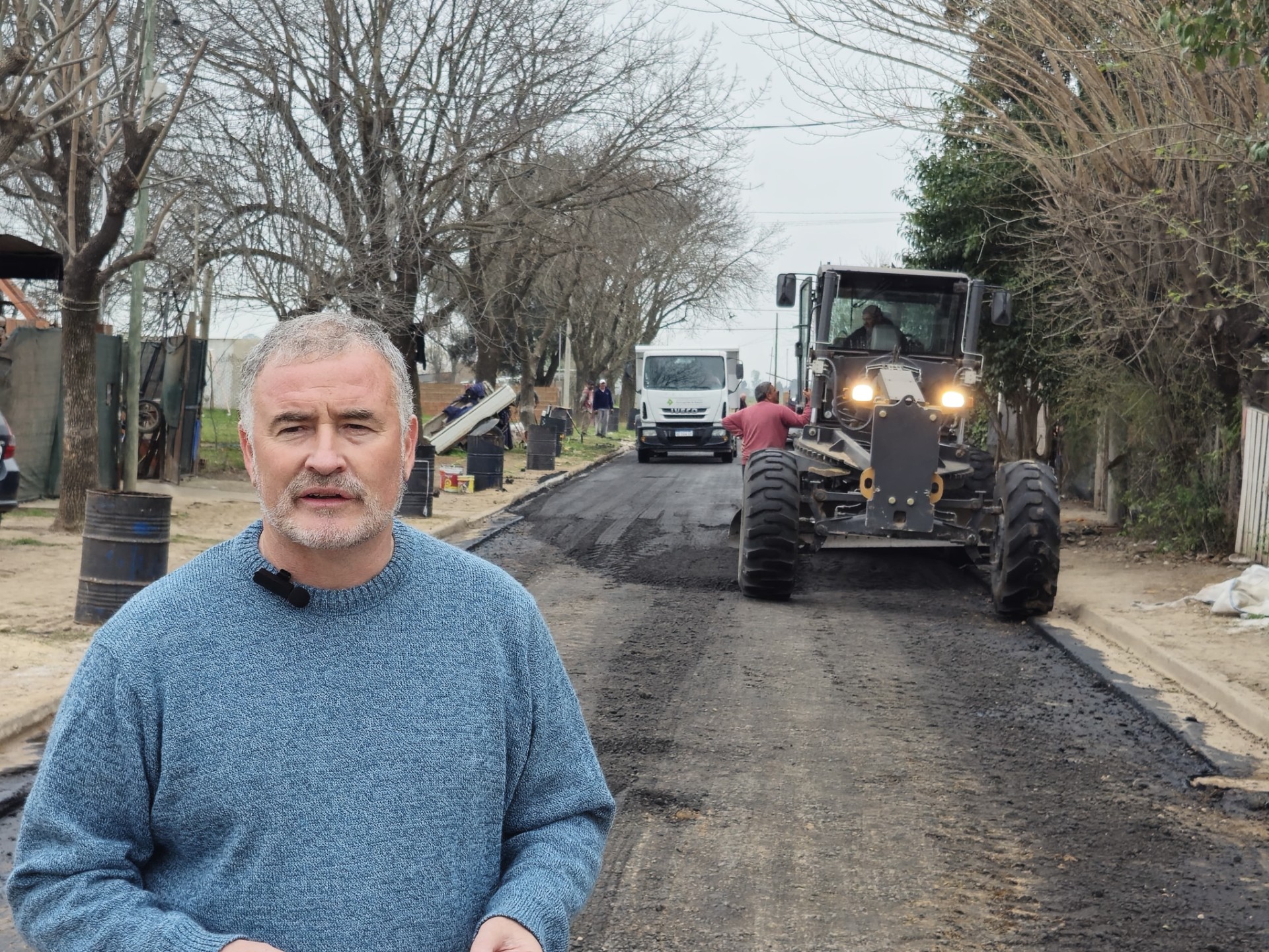 Lee más sobre el artículo Ramallo: el Intendente Poletti recorrió varias obras en ejecución