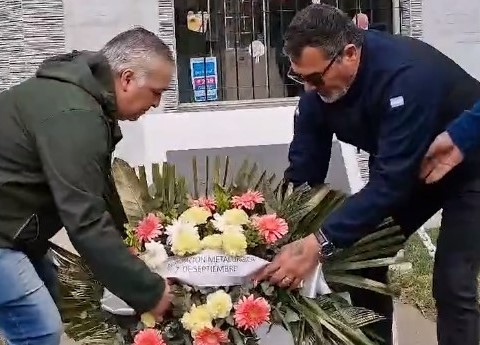 Lee más sobre el artículo Dirigentes gremiales homenajearon a José Ignacio Rucci en nuestra ciudad