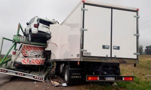 Lee más sobre el artículo Tragedia en la Autopista: falleció un camionero en accidente