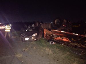 Lee más sobre el artículo Murió un camionero tras colisionar con automóvil