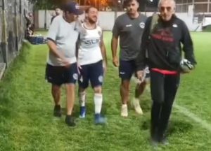 Lee más sobre el artículo El jugador Cristian Carranza quedó internado luego de recibir un fuerte pelotazo en el partido La Emilia-Somisa
