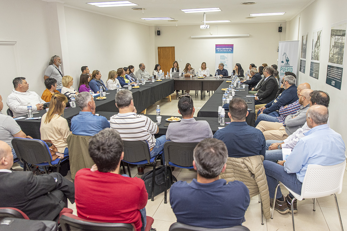 Lee más sobre el artículo Se conformó la Mesa Distrital del COPRET en el Puerto San Nicolás
