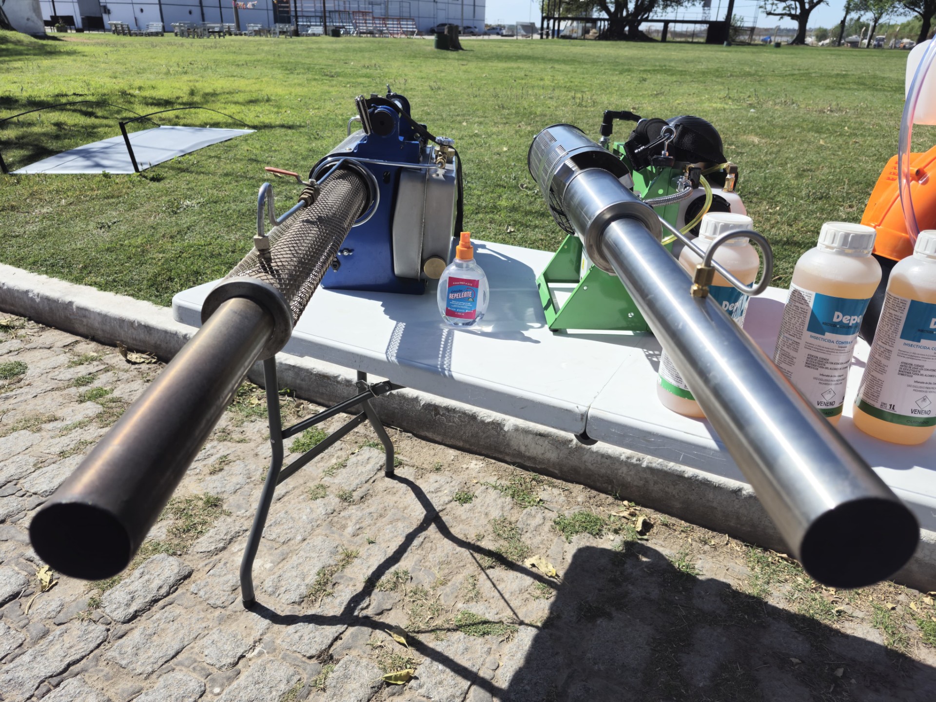 Lee más sobre el artículo Ramallo: adquieren equipamiento para fumigar y combatir el dengue