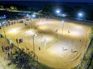 Lee más sobre el artículo Ramallo: se inauguró la iluminación del Complejo Municipal Deportivo en Arena