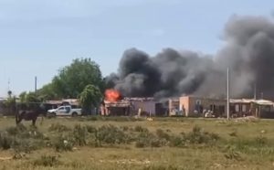 Lee más sobre el artículo Se incendió una casa en el Barrio 12 de Marzo