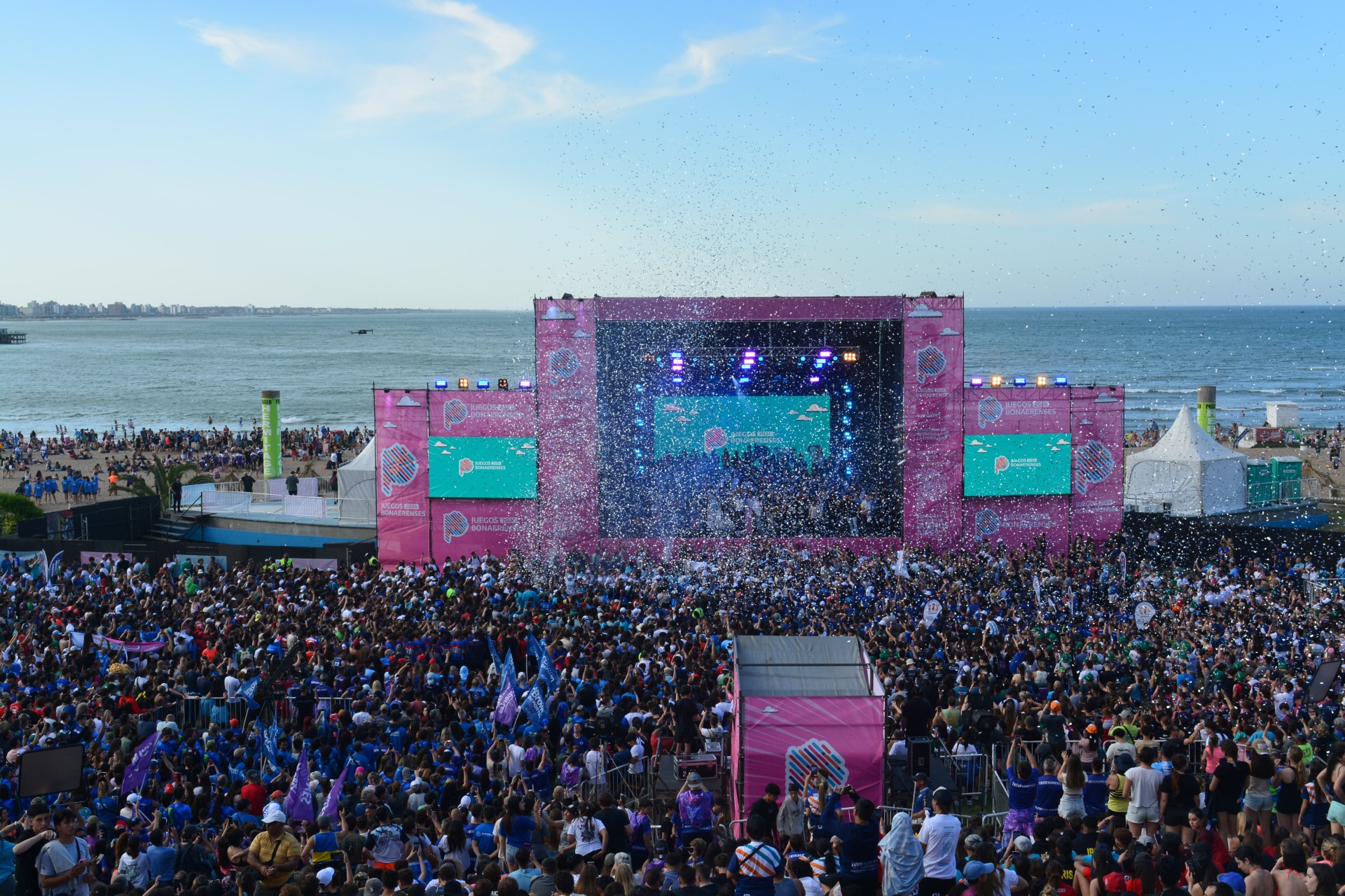 Lee más sobre el artículo Se inauguraron los Juegos Bonaerenses y la delegación nicoleña busca medallas