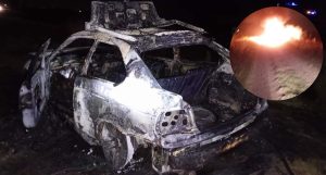 Lee más sobre el artículo Ardió en llamas un automóvil en la Autopista