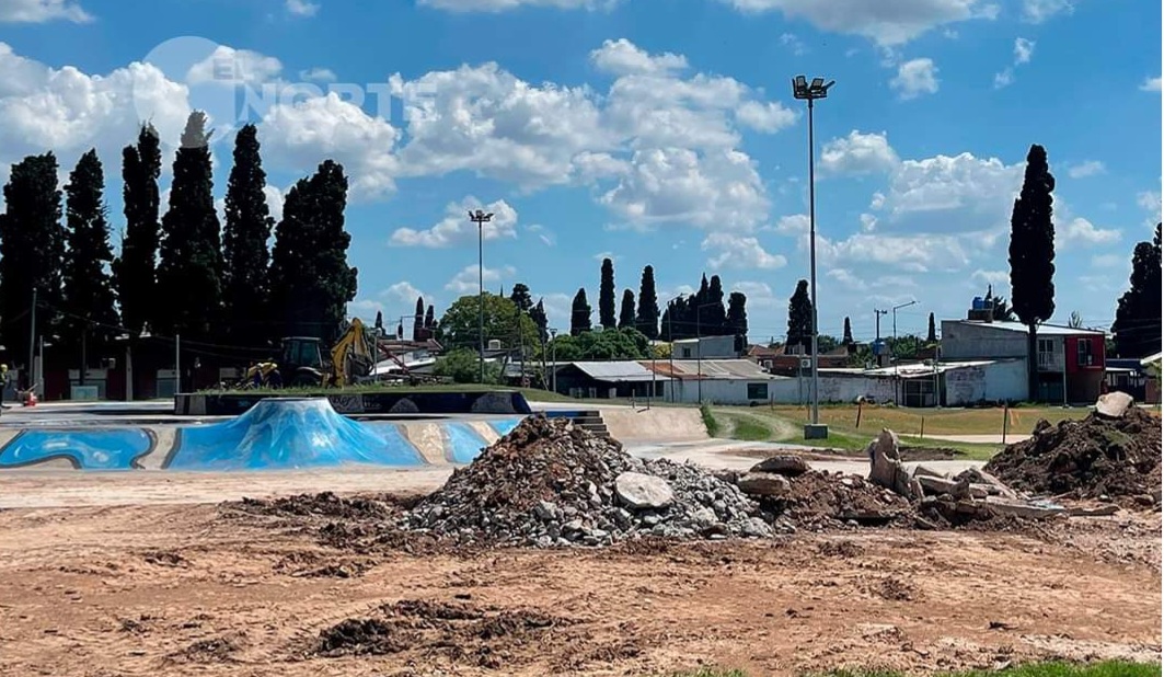 Lee más sobre el artículo Comenzó la obra de renovación del Skatepark San Nicolás