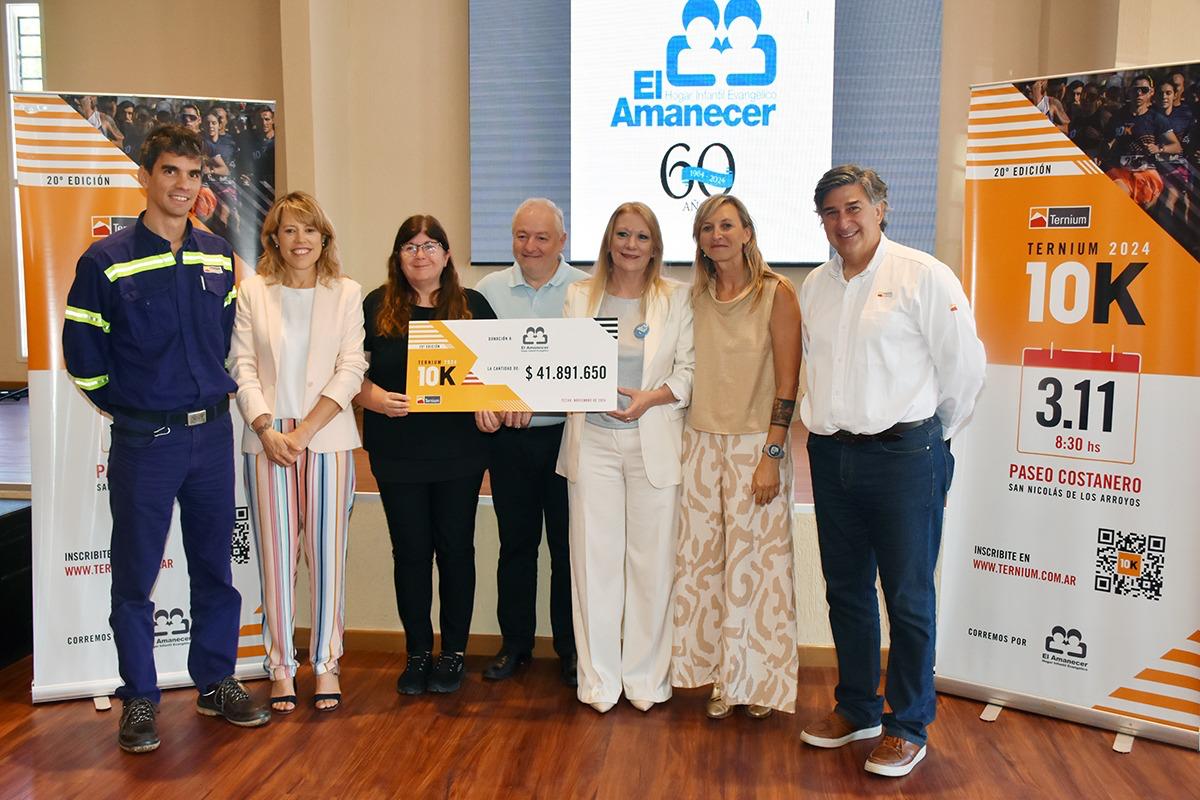 Lee más sobre el artículo Maratón 10K Ternium: el Hogar El Amanecer recibió más de $41 millones