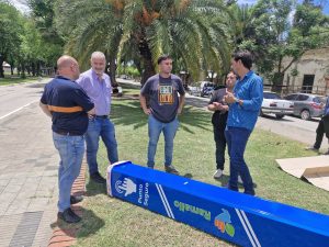 Lee más sobre el artículo Comenzaron a instalar los «Tótem de Seguridad» en distintos puntos de Ramallo
