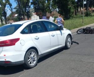 Lee más sobre el artículo Motociclista con lesiones graves tras otro accidente en la zona sur