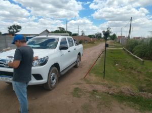 Lee más sobre el artículo Villa General Savio: iniciaron obra de red cloacal y planta de efluentes