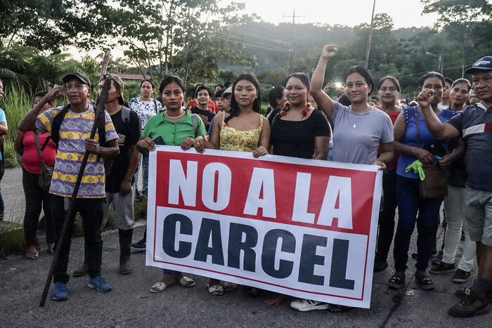 Lee más sobre el artículo Ecuador: protestas en contra de las cárceles «estilo Bukele»
