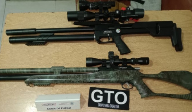 Lee más sobre el artículo Detuvieron a dos hombres que circulaban armados con carabinas