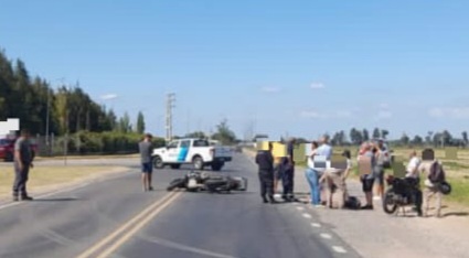 Lee más sobre el artículo Un hombre con lesiones graves a raíz de accidente en el acceso al Parque Industrial Norte