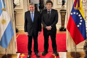 Lee más sobre el artículo Milei recibió a González Urrutia, y alimenta el conflicto con Venezuela