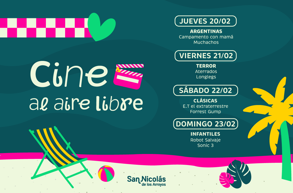 Lee más sobre el artículo Veranico: llega el cine al aire libre en la Laguna Descubrí
