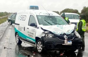 Lee más sobre el artículo Embisten a un policía en la Autopista y sufre lesiones graves