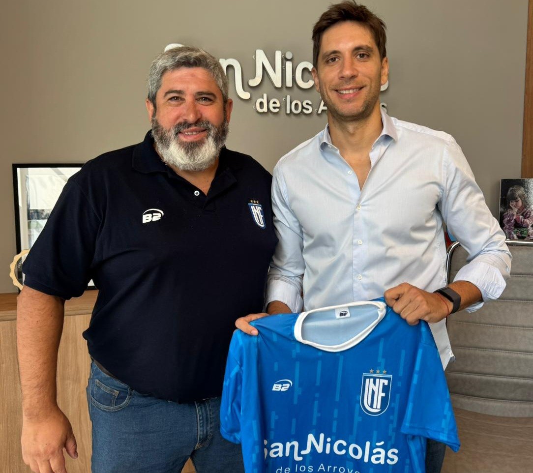 Lee más sobre el artículo El Intendente Passaglia recibió al nuevo Presidente de la Liga Nicoleña de Fútbol