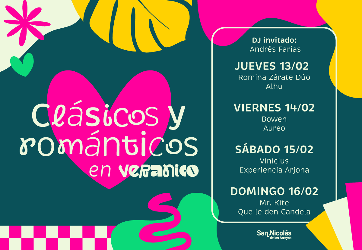Lee más sobre el artículo Este domingo culmina el festival «Veranico» onda románticos