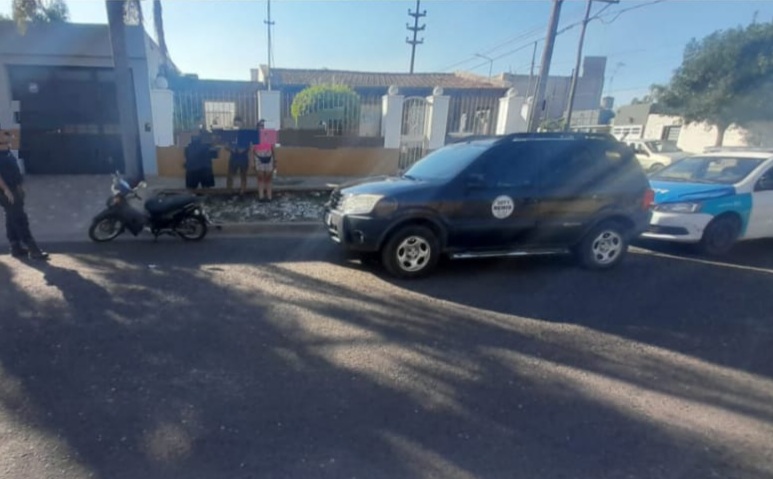 Lee más sobre el artículo Motociclista internado a raíz de accidente en zona céntrica de la ciudad