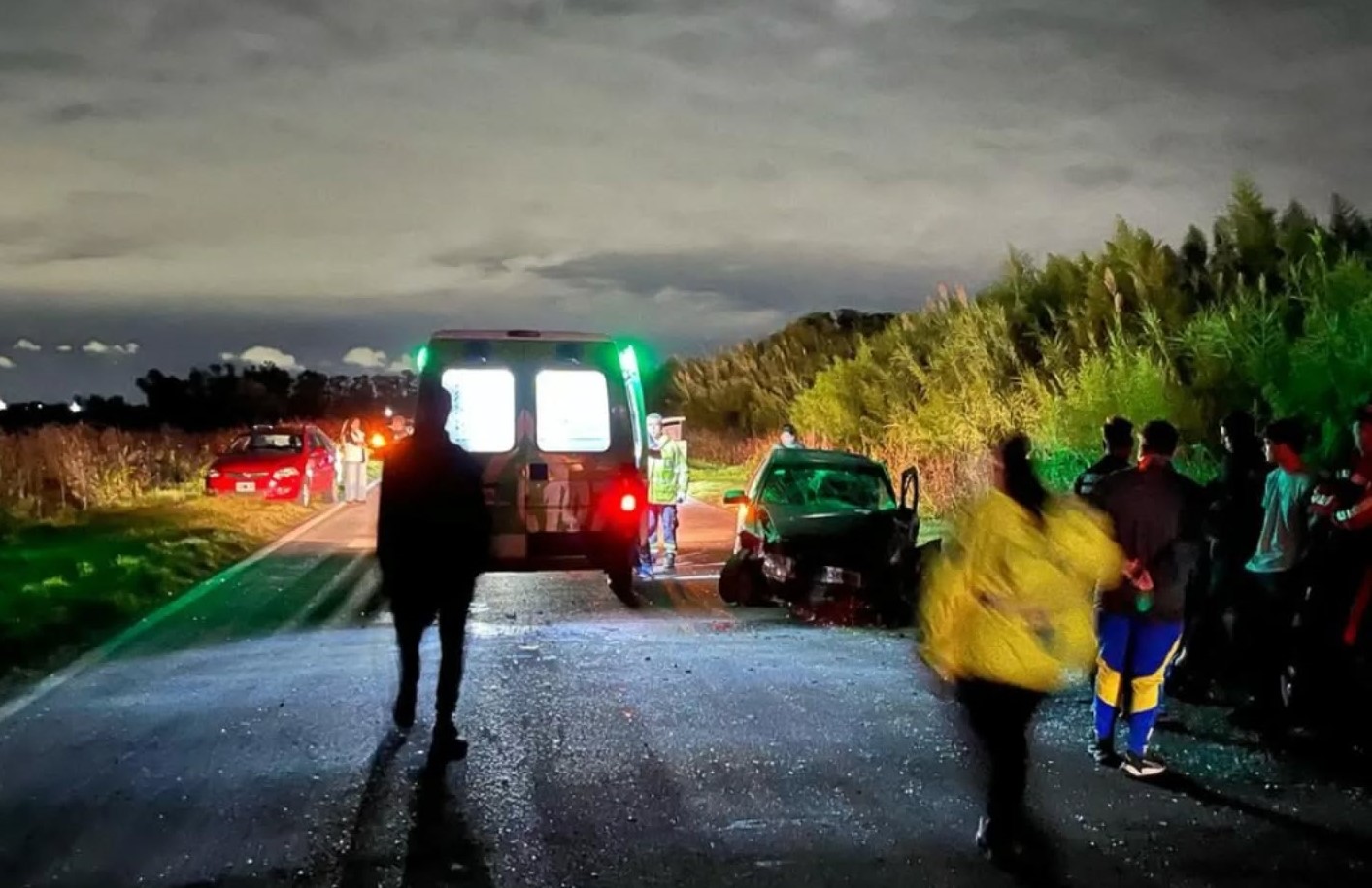 Lee más sobre el artículo Impresionante choque múltiple en la Ruta n° 188, entre San Nicolás y General Rojo