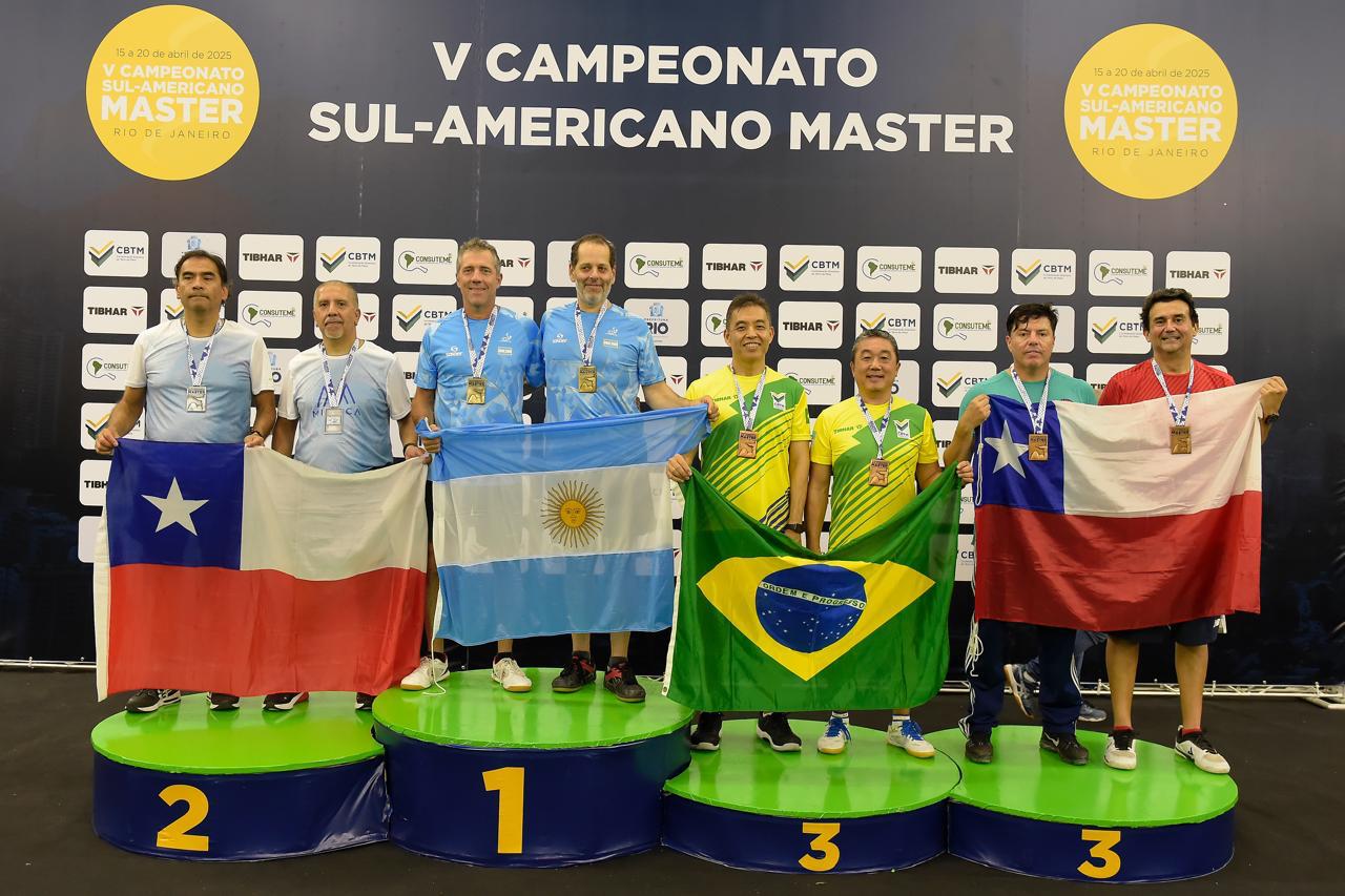Lee más sobre el artículo Torneo Sudamericano Senior de Tenis de Mesa: el nicoleño Sebastián Maggi se consagró Campeón