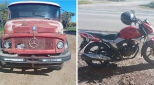 Lee más sobre el artículo Un joven y un menor heridos tras chocar moto con camión en Ruta n° 188