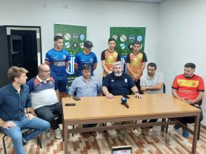 Lee más sobre el artículo Presentaron oficialmente el partido Regatas-Belgrano en el Estadio San Nicolás