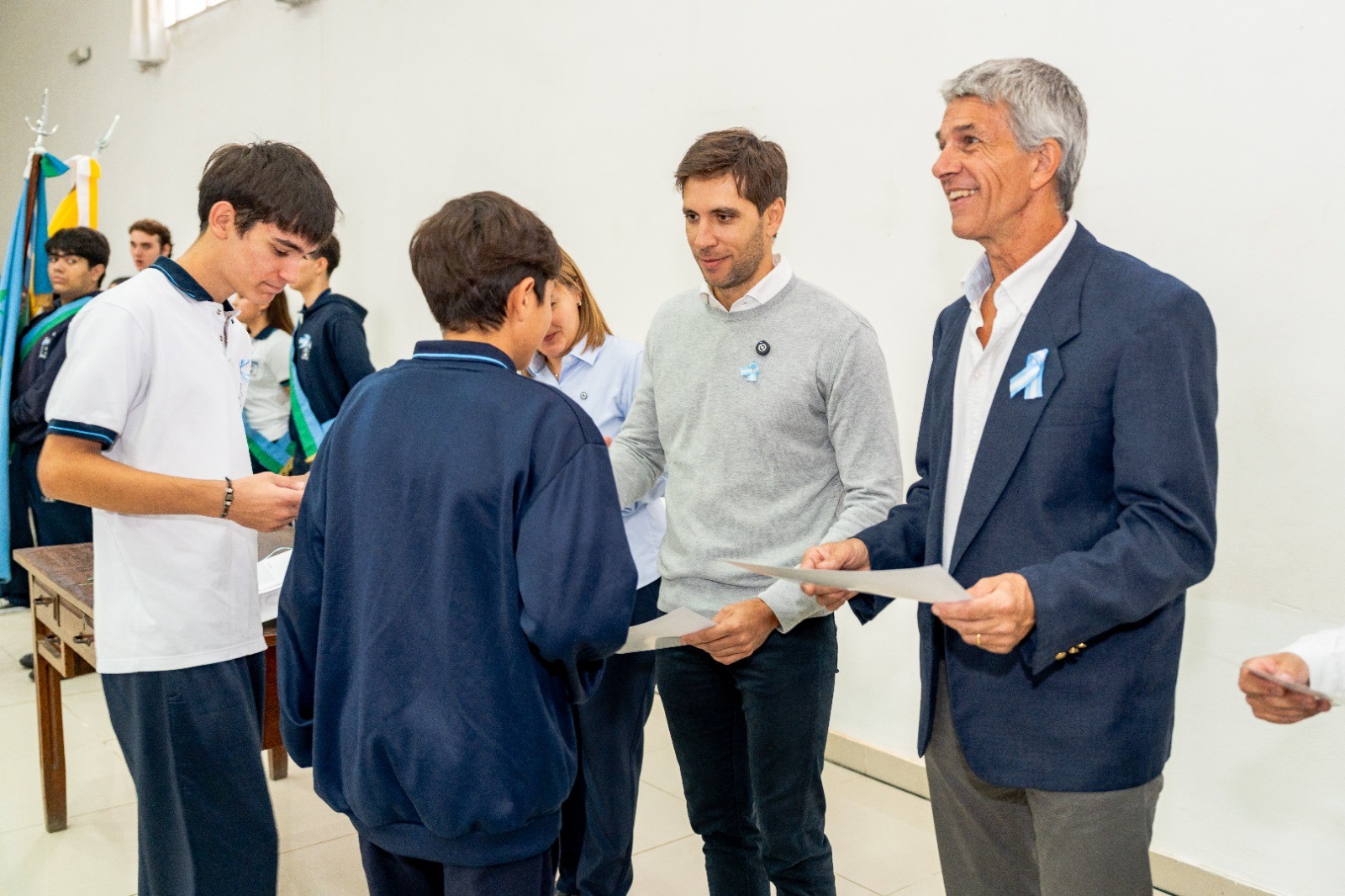 Lee más sobre el artículo Colegio Don Bosco: el Intendente participó de la promesa de lealtad a la Constitución