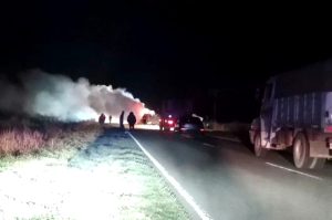 Lee más sobre el artículo Rufino: falleció calcinado un camionero que transportaba hierros desde San Nicolás