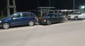 Lee más sobre el artículo Choque en cadena y test de alcoholemia positivo para uno de los conductores