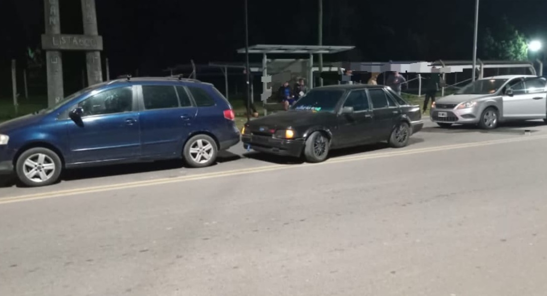 Lee más sobre el artículo Choque en cadena y test de alcoholemia positivo para uno de los conductores