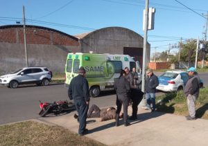 Lee más sobre el artículo Motociclista herido a raíz de accidente en la zona sur