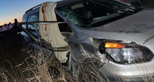 Lee más sobre el artículo Locomotora arrolló a un automóvil en paso a nivel ubicado en la zona sur
