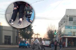 Lee más sobre el artículo Una mujer herida a raíz de colisión entre auto y moto