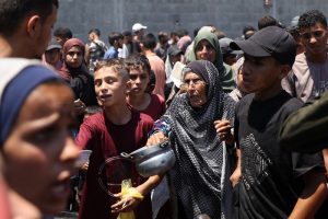 Lee más sobre el artículo Francia, Reino Unido y Alemania piden que cese la catástrofe humanitaria en Gaza