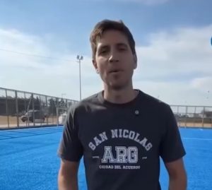 Lee más sobre el artículo Passaglia anunció que convertirán un espacio público en cancha sintética de fútbol
