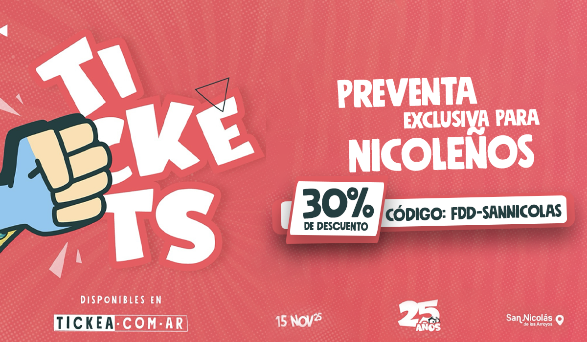 Lee más sobre el artículo Megafiesta de Disfraces: comenzó la preventa exclusiva para nicoleños