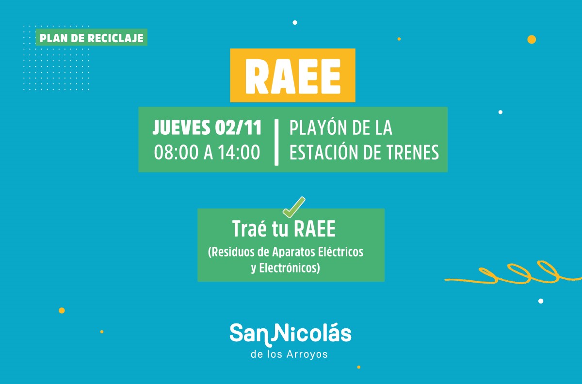 Lee más sobre el artículo Este jueves, campaña de recolección de residuos electrónicos