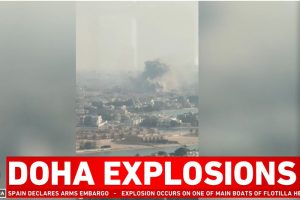 Lee más sobre el artículo Israel bombardeó Qatar para atacar a líderes de Hamas