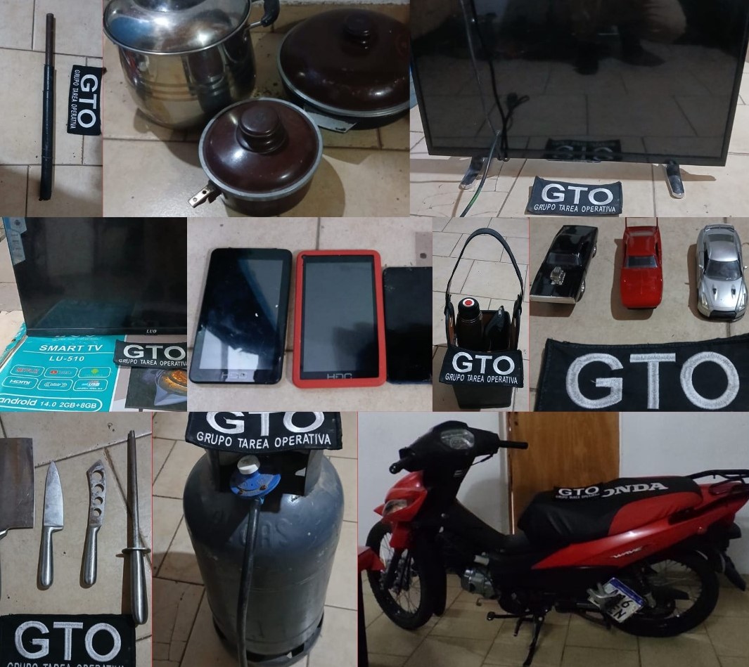 Lee más sobre el artículo Allanamientos en La Emilia permiten recuperar varios objetos robados