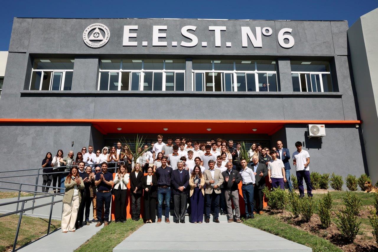 Lee más sobre el artículo Inauguraron nuevos espacios en la Escuela Técnica gracias al Programa Gen Técnico de Ternium