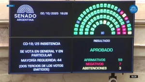 Lee más sobre el artículo Nuevo revés para el Gobierno: el Senado rechazó los vetos de Milei al financiamiento del Garrahan y las universidades