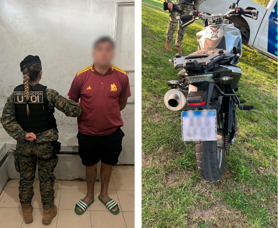 Lee más sobre el artículo Detuvieron a un sujeto que circulaba en moto robada