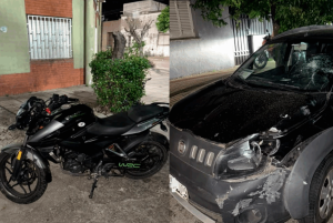 Lee más sobre el artículo Un joven resultó lesionado tras choque en la zona céntrica