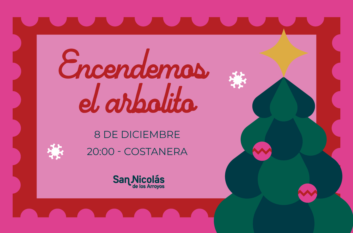 Lee más sobre el artículo El Arbolito de Navidad se encenderá en el Paseo Costanero